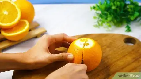 Image titled Cut an Orange for Drinks Step 3