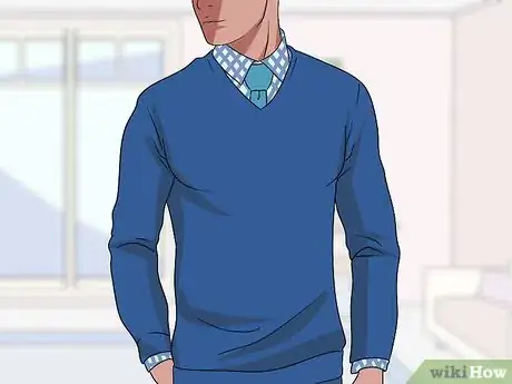 Image titled Wear a Sweater over a Dress Shirt Step 10