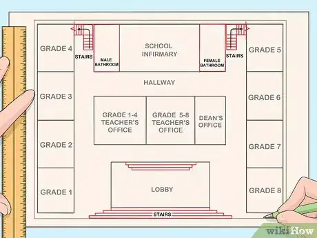 Image titled Make a School Map (for a Class Project) Step 7