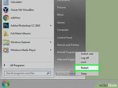 Image titled Reboot Windows 7 Step 3