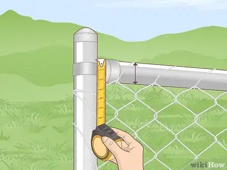 Image titled Repair a Chain Link Fence Step 1