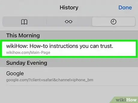 Image titled Clear History in Safari Step 15