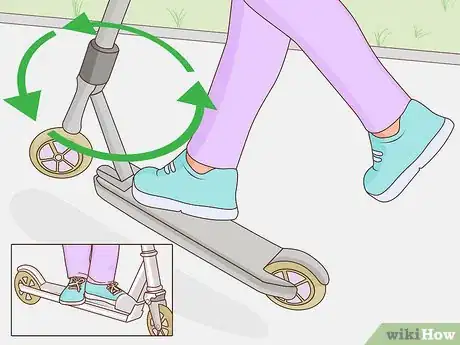 Image titled Do Beginner Kick Scooter Tricks Step 16