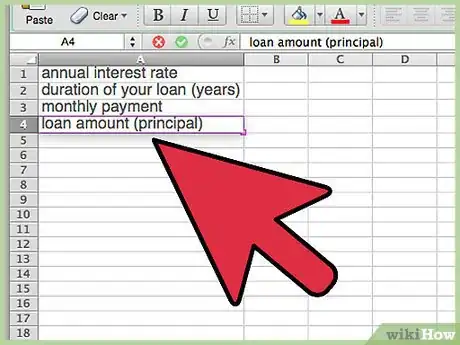 Image titled Calculate a Balloon Payment in Excel Step 3