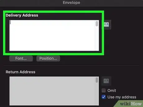 Image titled Print on an Envelope Using Microsoft Word Step 15