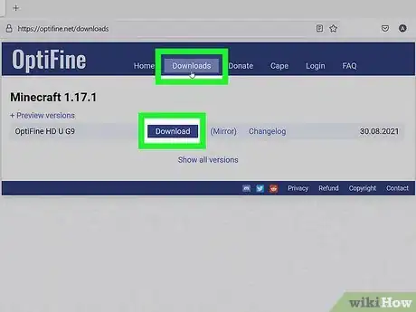 Image titled Install the OptiFine Mod for Minecraft Step 4