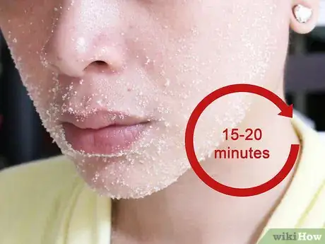 Image titled Do a Sugar Facial Step 6