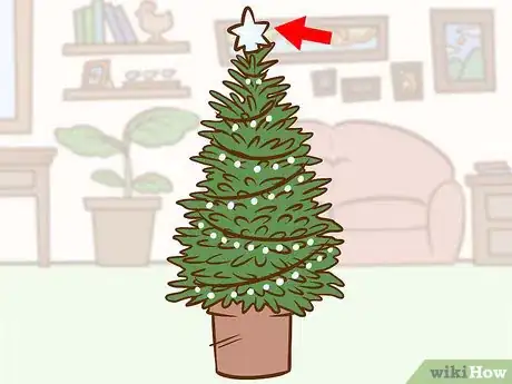 Image titled Create a Wintery and Snowy Christmas Tree Without Flocking It Step 8