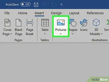Image titled Add an Image in Word Step 3