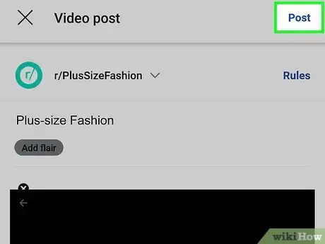 Image titled Embed a Video on Reddit Step 23