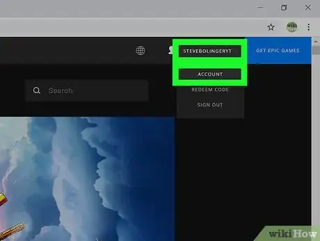 Image titled Switch Epic Games Accounts Step 3