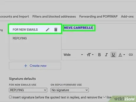 Image titled Add a Signature to a Gmail Account Step 9