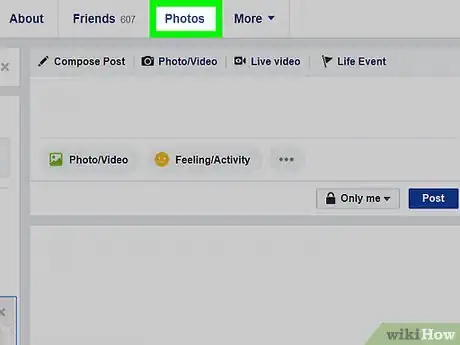 Image titled Make Photos Private on Facebook Step 3