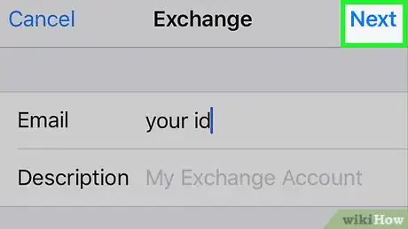 Image titled Add Your Work Email to Your iPhone Step 6