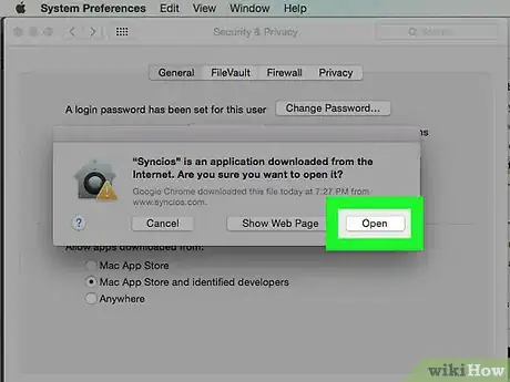 Image titled Install Software from Unsigned Developers on a Mac Step 10