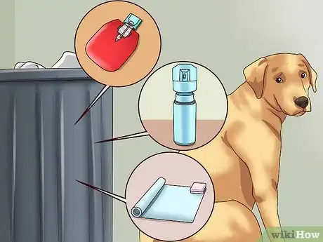 Image titled Teach Your Dog Not to Get Into Garbage Cans Step 2