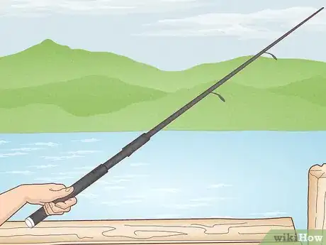 Image titled Use a Fishing Rod Step 6