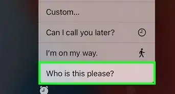 Respond to Incoming Calls with a Message on an iPhone