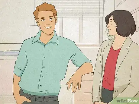 Image titled Tell if a Coworker Is Flirting with You Step 5