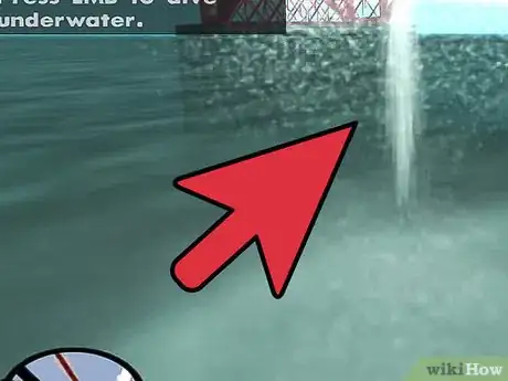 Image titled Swim Underwater in GTA San Andreas Step 9