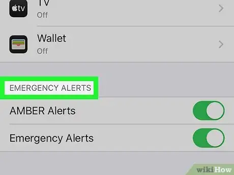 Image titled Enable Earthquake Alerts on iPhone Step 3