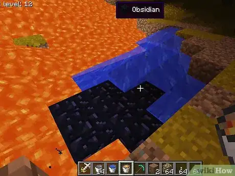 Image titled Make Obsidian in Minecraft Step 10