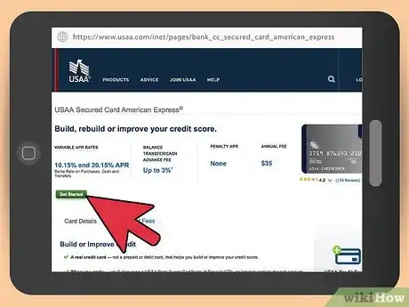 Image titled Build a Credit History with American Express Step 2