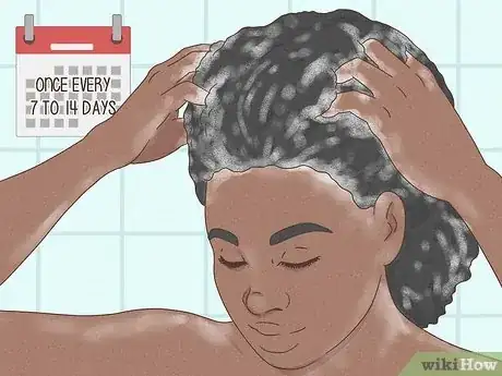 Image titled How Often Should Black Hair Be Washed Step 1