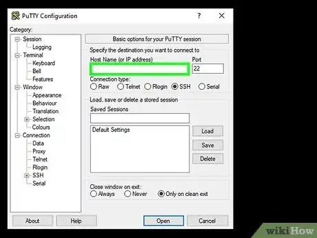 Image titled Use Putty in Windows Step 5