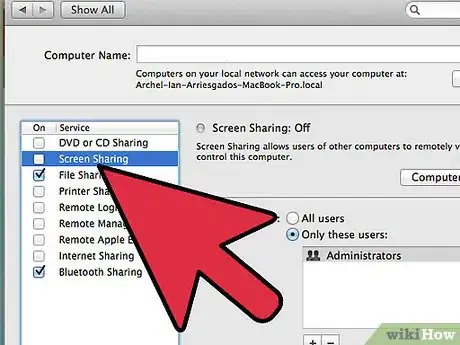 Image titled Set Up VNC on Mac OS X Step 17