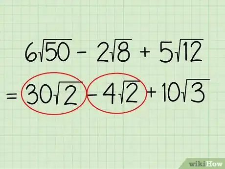 Image titled Add and Subtract Square Roots Step 2