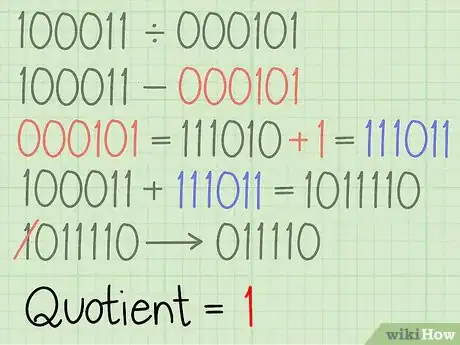 Image titled Divide Binary Numbers Step 12