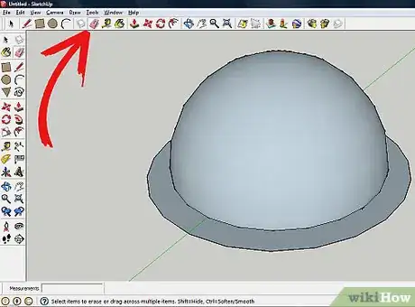 Image titled Create a Half Sphere in SketchUp Step 5